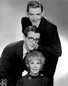 Publicity photo of the team "Jim, Jake & Joan" c. 1960s