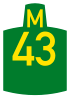 Metropolitan route M43 shield