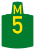 Metropolitan route M5 shield