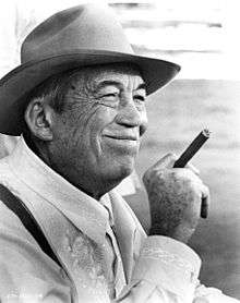 Publicity photo of John Huston in the 1974 film Chinatown.