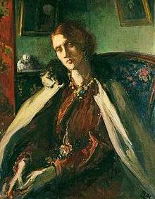 Painting of Julia Stephen by Jacques-Emile Blanche based on a photograph by Julia Margaret Cameron