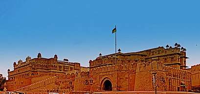 Junagarh Fort of Bikaner. Formerly Chintamani Fort built under supervision of Karam Chand 1588-93