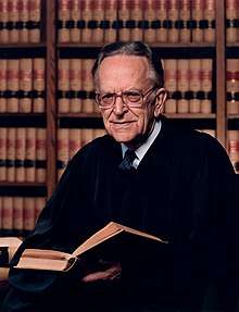 photograph of Justice Harry Blackmun