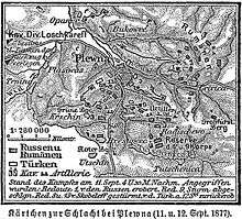 Map of the Siege of Plevna