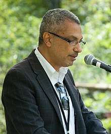 Kamal Al-Solaylee at the Eden Mills Writers Festival in 2016