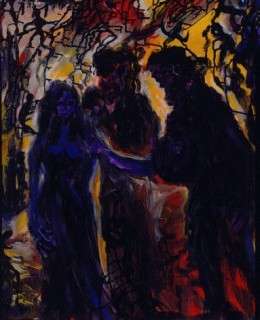 Faust: Encounter with Margaret, one of the paintings in the series