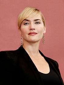 A bust shot of Kate Winslet.