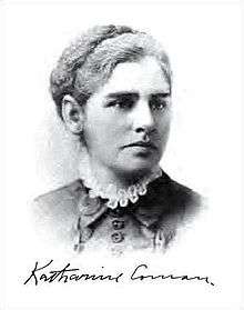 photograph of Katharine Coman