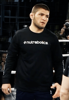 UFC Lightweight Khabib Nurmagomedov