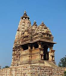 Javari temple at Khajuraho