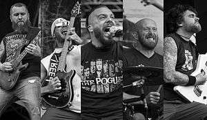 Killswitch Engage performing in 2014