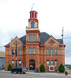 Lake Linden Village Hall and Fire Station