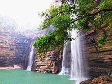 Lakhaniya Dari waterfalls