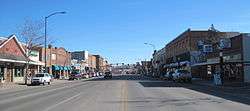 Lander Downtown Historic District