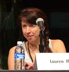 Myracle at the 2012 LA Times Festival of Books