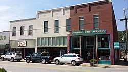 Leslie Commercial Historic District
