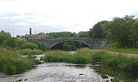 River Liffey and Lucan Bridge