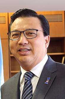Liow Tiong Lai in London in 2017