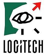 Third Logitech logo, used from 1988 to 1996.