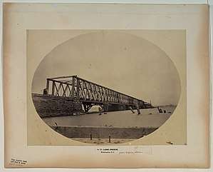 The Long bridge in Washington, DC