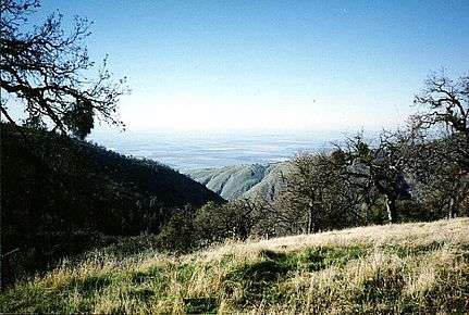 Bear Mountain - High above California's Central Valley.