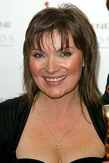 Lorraine Kelly attending an event in 2007