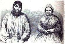 Représentation des époux Dumollard parue en 1864.