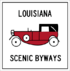 Louisiana Scenic Byways marker