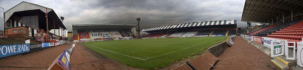 View from the old family end corner at Love Street