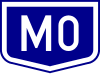 M0 motorway shield