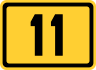 State Road 11 shield}}