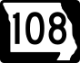 Route 108 marker