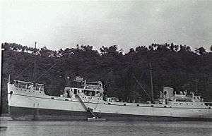 MV Tulagi on 17 March 1940