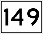 State Route 149 marker