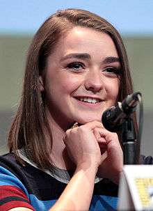 Maisie Williams at the San Diego Comic-Con in 2015
