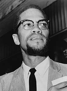 Malcolm X in 1964