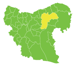 Manbij Subdistrict in Syria