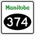 Provincial Road 374 shield