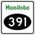 Provincial Road 391 shield