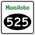 Provincial Road 525 shield