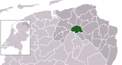 Location of Groningen