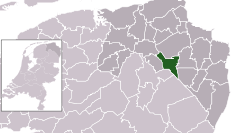 Location of Hoogezand-Sappemeer