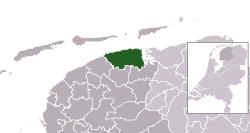 Location of Dongeradeel