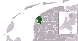 Location of Franekeradeel