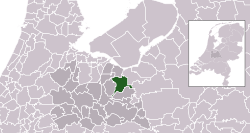 Location of Amersfoort