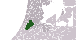 Location of Haarlemmermeer