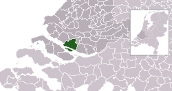 Location of Korendijk