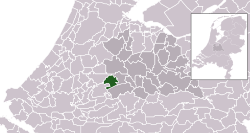 Location of Oudewater