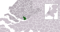 Location of Strijen