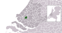 Location of Vlaardingen